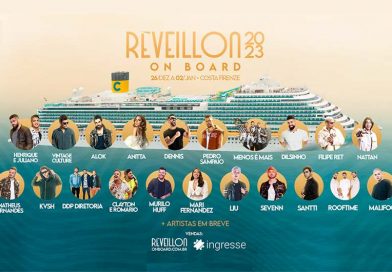 Réveillon On Board 2023: maior evento no mar já realizado no país terá Anitta, Alok, Dennis e Dilsinho, entre mais de 20 atrações